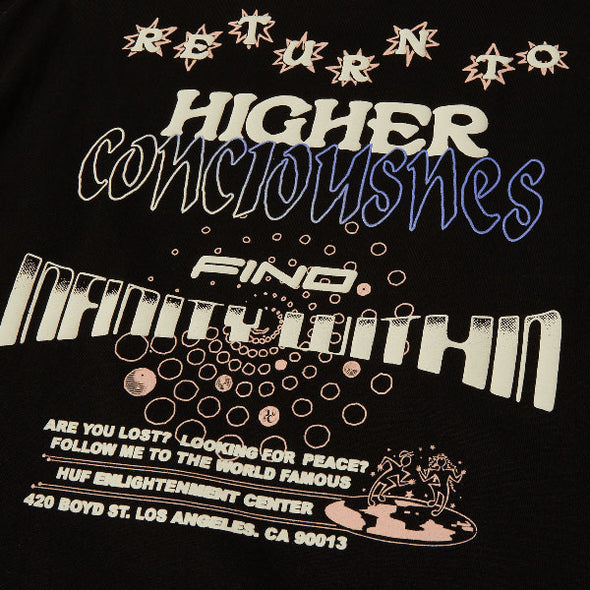 HUF Enlightenment Center T-Shirt Black