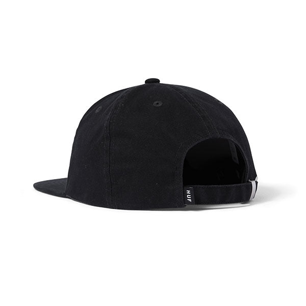 HUF Fuck It Panel Hat Black