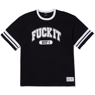 HUF Fuck It Football Shirt Black