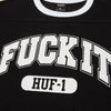 HUF Fuck It Football Shirt Black