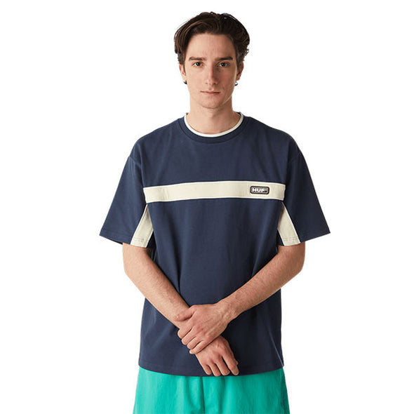 HUF Interstate Knit Boxy Top Defender Blue