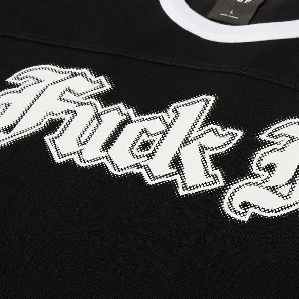 HUF Ives Football Shirt Black