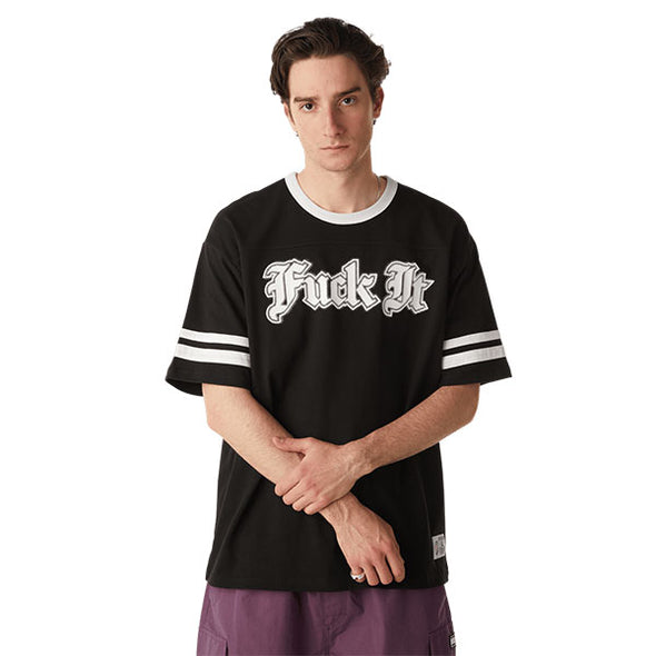 HUF Ives Football Shirt Black