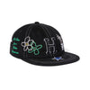 HUF Mashup 6 Panel Snapback Black