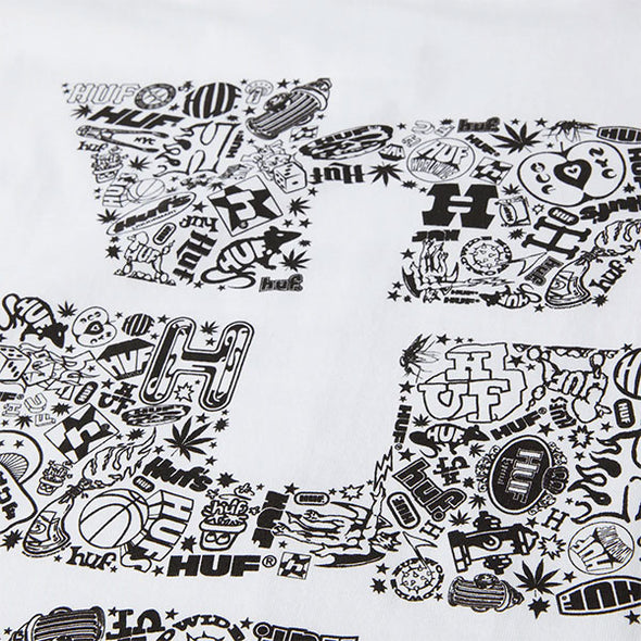 HUF Meatblast T-Shirt White