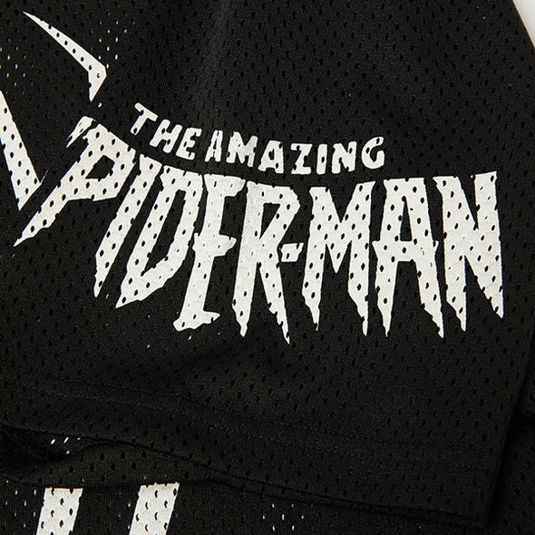 HUF x Spider-Man Football Jersey Black