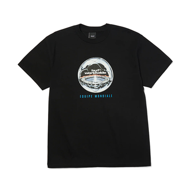huf éqiupe バイクグラフィックシャツ HUF Equipe Mondiale T-Shirt Black – Xtreme Boardshop (XBUSA.COM)
