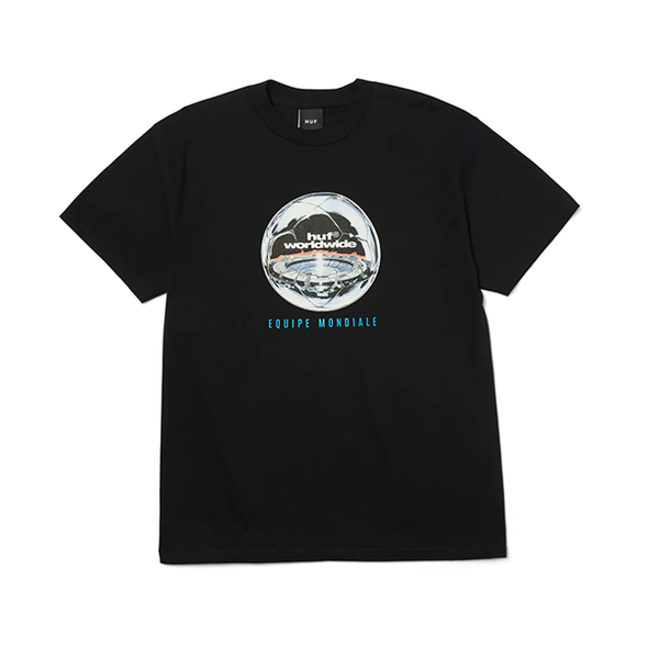 huf éqiupe バイクグラフィックシャツ HUF Equipe Mondiale T-Shirt Black – Xtreme Boardshop (XBUSA.COM)