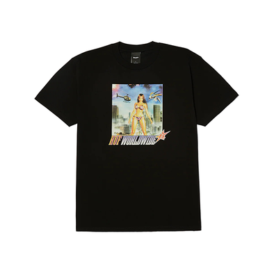 HUF In The Skies T-Shirt Black – Xtreme Boardshop (XBUSA.COM)