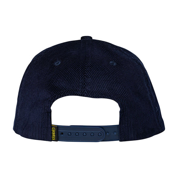 Krooked Skateboardin Snapback Navy