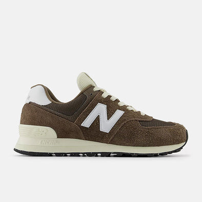 New Balance 574 Dark Mushroom/Angora/Black