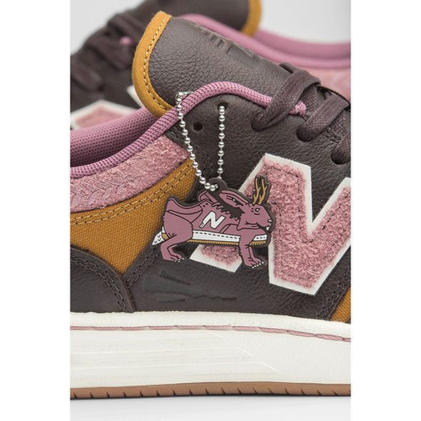 New Balance Numeric 480 x Jeremy Fish x 303 Boards Brown/Pink