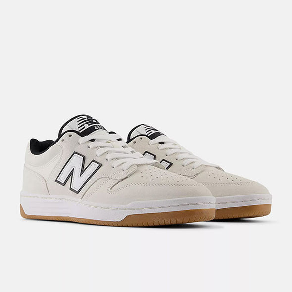 New Balance Numeric 480 Cream/White