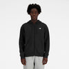 New Balance Sport Essentials Logo Fleece Full Zip Black