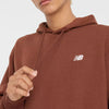 New Balance Sport Essentials Fleece Hoodie Rich Oak