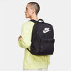 Nike Heritage Backpack 25L Black/Black/White