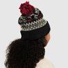 Nike Peak Beanie Black/University Red/Coconut Milk/University Red