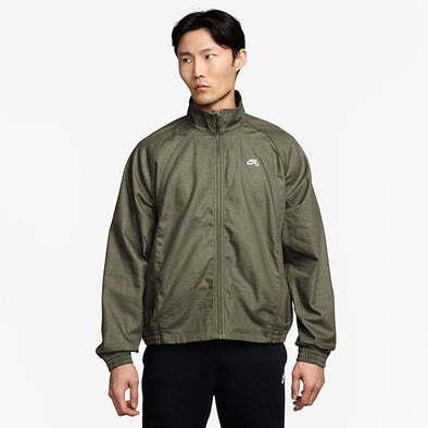 Nike SB Denim Full-Zip Track Jacket Medium Olive/White