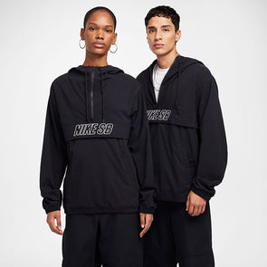 Nike SB Dri-FIT Essential Anorak Jacket Black/White