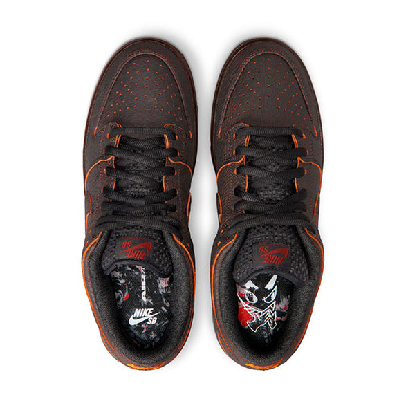Nike SB Dunk Low Pro Premium Dark Smoke Grey/Campfire Orange/Black
