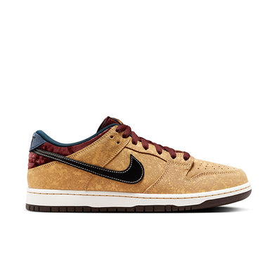 Nike SB Dunk Low Pro Celestial Gold/Black/Dark Team Red