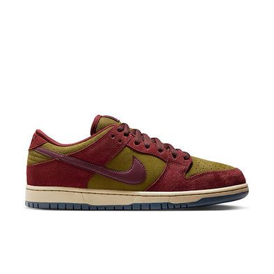 Nike SB Dunk Low Pro Dark Team Red/Burgundy Crush/Olive Flak