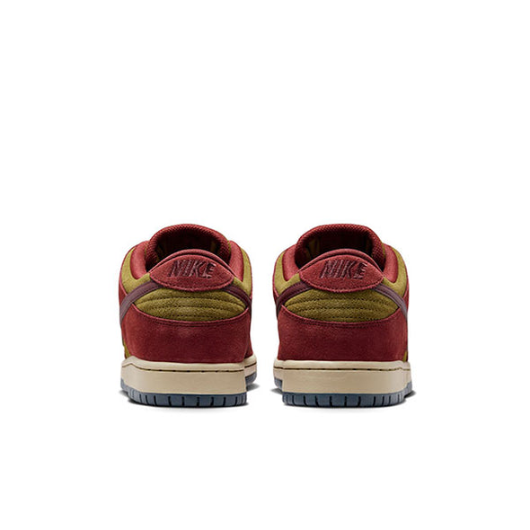 Nike SB Dunk Low Pro Dark Team Red/Burgundy Crush/Olive Flak