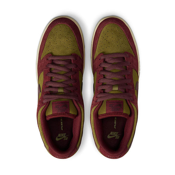 Nike SB Dunk Low Pro Dark Team Red/Burgundy Crush/Olive Flak