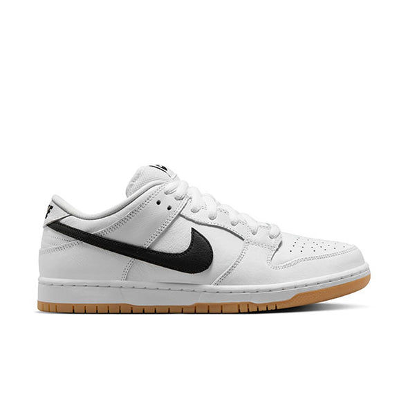 Nike SB Dunk Low Pro White/Black/White/Gum Light Brown