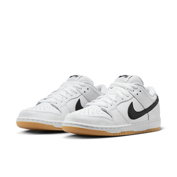 Nike SB Dunk Low Pro White/Black/White/Gum Light Brown