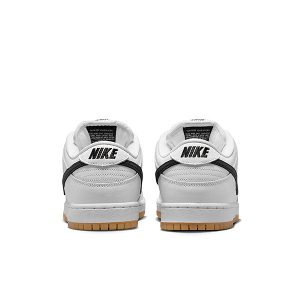 Nike SB Dunk Low Pro White/Black/White/Gum Light Brown – Xtreme Boardshop  (XBUSA.COM)