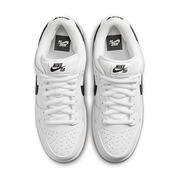 Nike SB Dunk Low Pro White/Black/White/Gum Light Brown