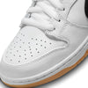 Nike SB Dunk Low Pro White/Black/White/Gum Light Brown