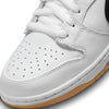 Nike SB Dunk Low Pro White/Black-White-Gum Light Brown