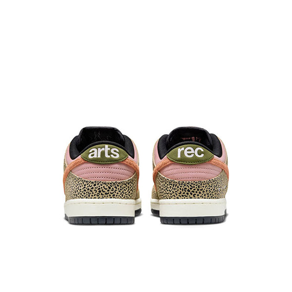 Nike SB Dunk Low Pro x Arts-Rec Khaki/Amber Brown/Rough Green/Rust Pink