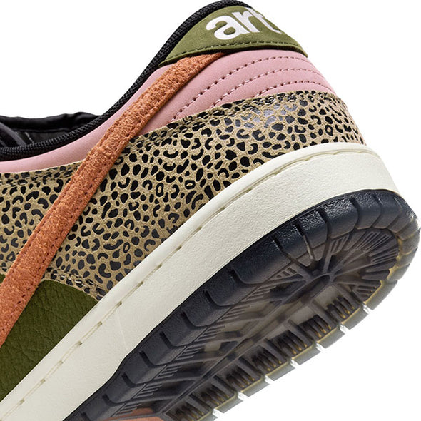 Nike SB Dunk Low Pro x Arts-Rec Khaki/Amber Brown/Rough Green/Rust Pink