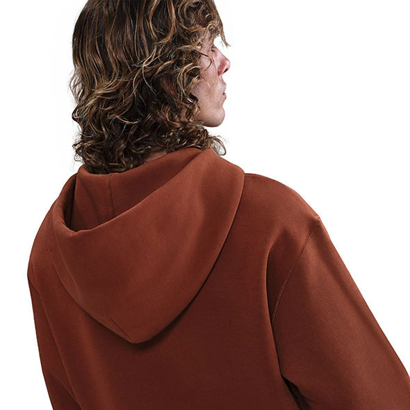 Nike SB Essential Logo Fleece Full Zip Hoodie Cinnamon/White