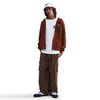 Nike SB Essential Logo Fleece Full Zip Hoodie Cinnamon/White