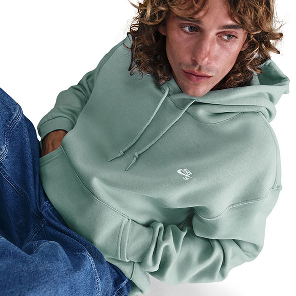 Nike SB Essential Logo Fleece Hoodie Cannon/White