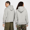 Nike SB Essential Logo Fleece Hoodie Dark Grey Heather/White