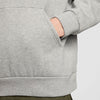 Nike SB Essential Logo Fleece Hoodie Dark Grey Heather/White