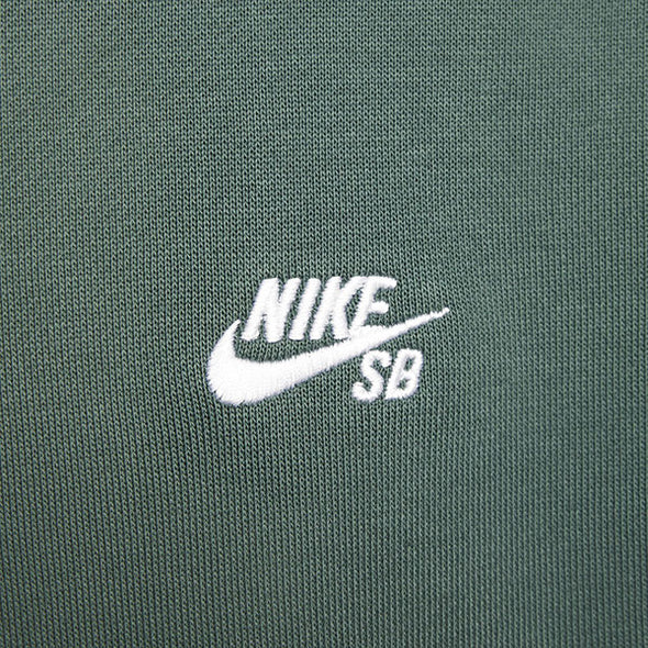 Nike SB Essential Logo Fleece Hoodie Vintage Green/White