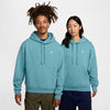 Nike SB Essential Logo Fleece Hoodie Denim Turquoise/White