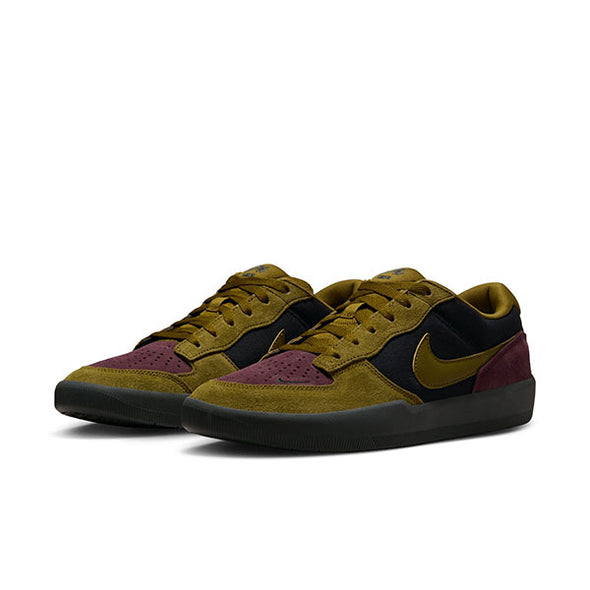 Nike SB Force 58 Black/Olive Flak/Burgundy Crush/Off Noir