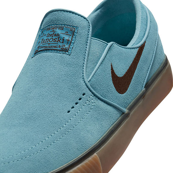 Nike SB Janoski+ Slip Denim Turquoise//Gum Light Brown/Cacao Wow