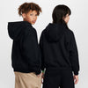 Nike SB Big Kids' Icon Fleece EasyOn Oversized Pullover Hoodie Black/Black/White