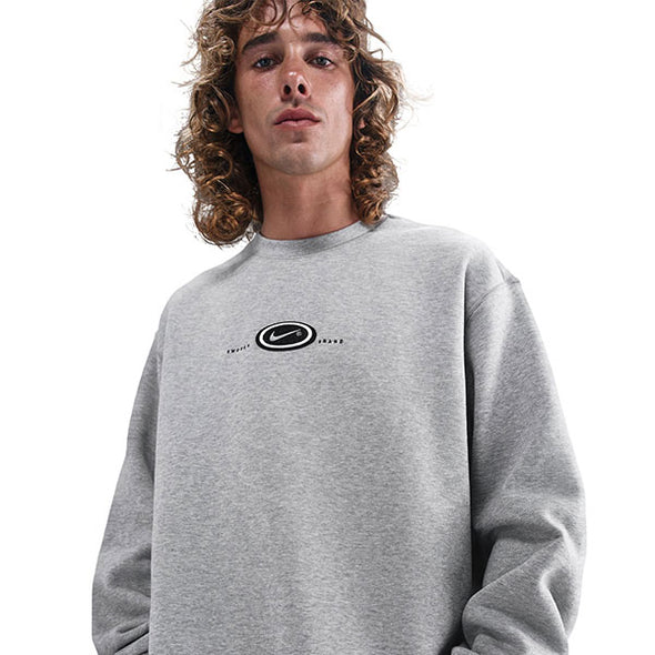 Nike SB x Eric Koston Fleece Crew Dark Grey Heather