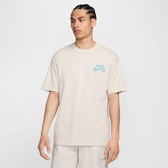 Nike SB Logo Tee Light Orewood Brown