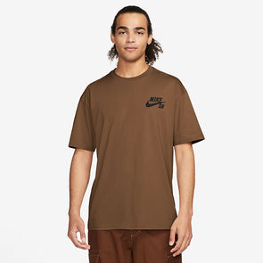 Nike SB Logo Tee Mosswood Brown