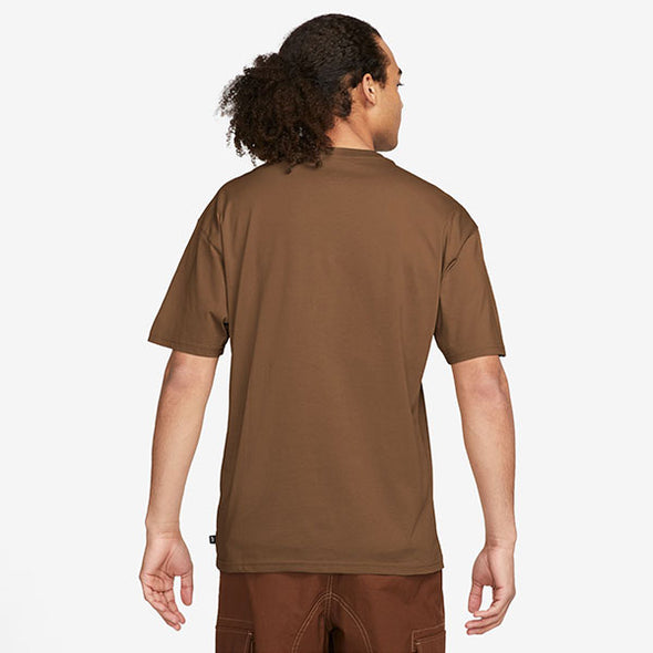 Nike SB Logo Tee Mosswood Brown